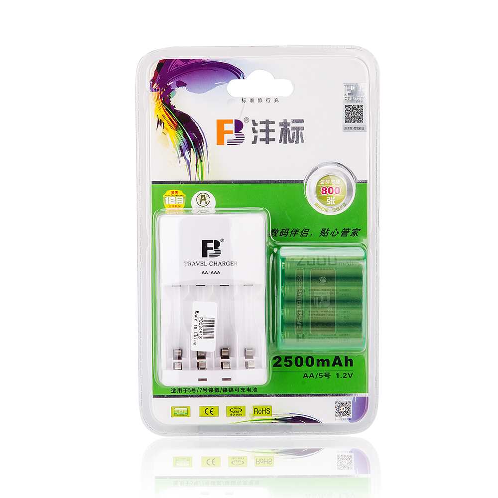 FR Travel Charger and Battery 2500mah