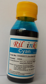 Revolutionaryng 100ml cyan compatible refill ink for HP