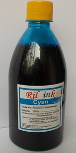 Revolutionaryng 500ml cyan compatible refill ink for HP
