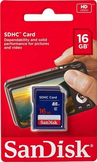 Sandisk SD Card 16Gb