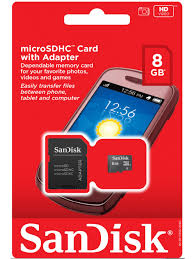 Sandisk Micro SD Card 8gb