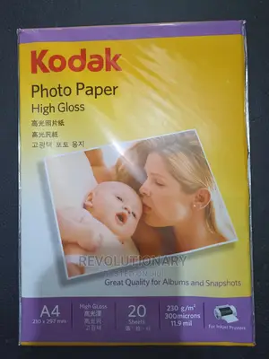 Kodak Photo Paper A4, 20 Sheets 230gsm