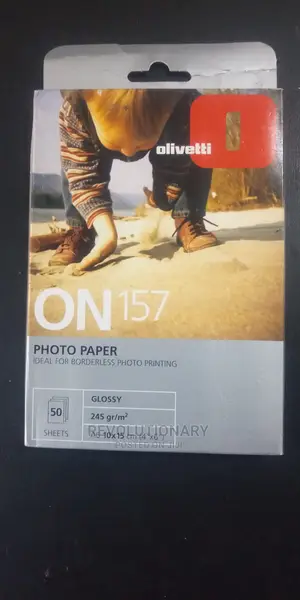 Olivetti 4 X 6 Gloss, 50 Sheets Photo Paper