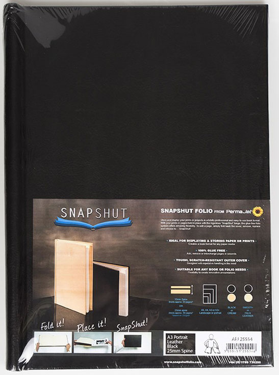 snap shut folio 25mm spine