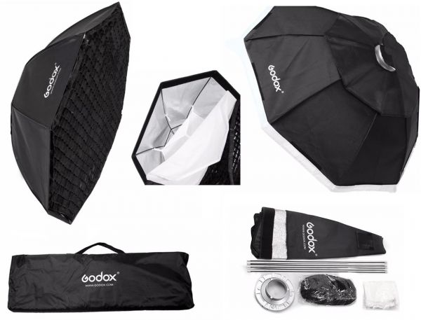 godox octa softbox 140cm with grid