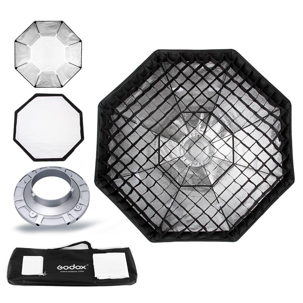 godox octa softbox 95cm with grid