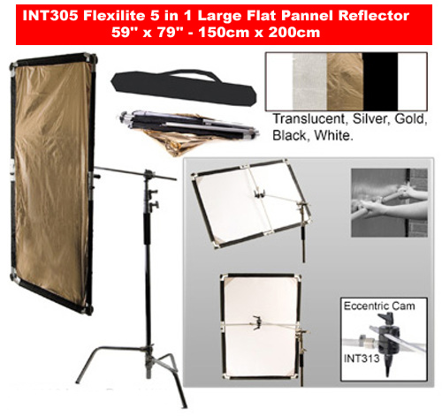 Interfit INT305 Flexilite 5 in 1 Large Flat Pannel Reflector
